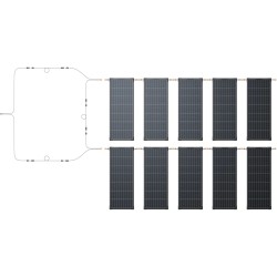 EcoFlow RVMax Conjunto de 2 paneles solares rígidos / 12 mm ultraplanos / IP68 / 2 x 130 W