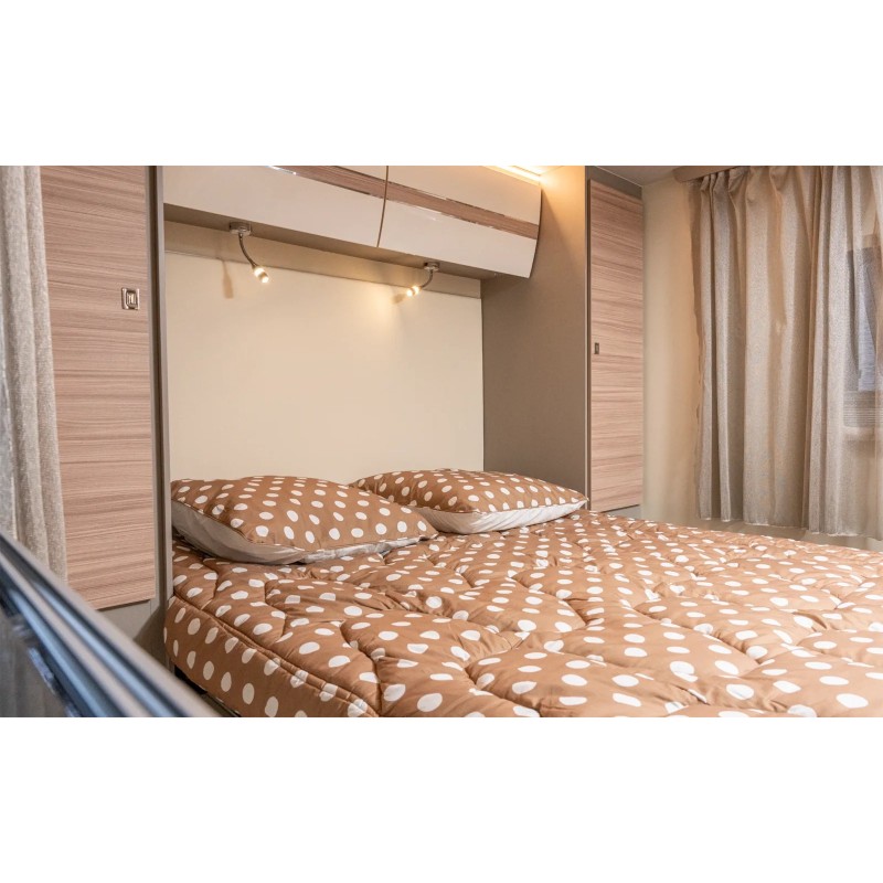 Berger LTF sistema de cama 130/135x195/200 cm esquina izquierda marrón