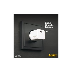 Cargador de enchufe Aqiila Chargebird W1 20W 1x USB-C