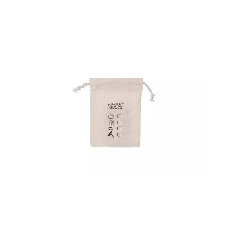 Bolsa de arrastre GroovyGoods para limpiadores sólidos 14 x 10 cm