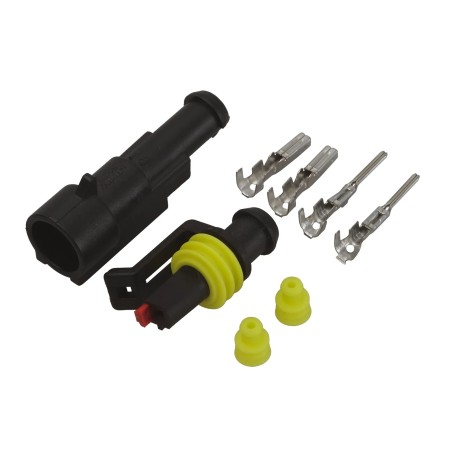 Juego de conectores SWG Superseal de 8 piezas para cables de 1,5 mm² de sección 1 polo