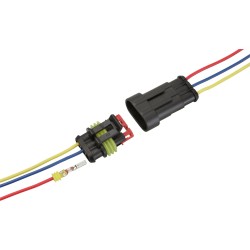 Juego de conectores SWG Superseal de 8 piezas para cables de 1,5 mm² de sección 1 polo
