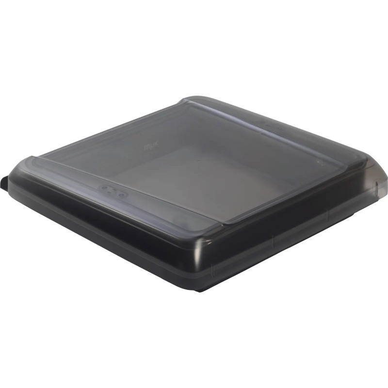 Techo MPK VisionStar M LED sin ventilación permanente con iluminación LED 400 x 400 mm negro