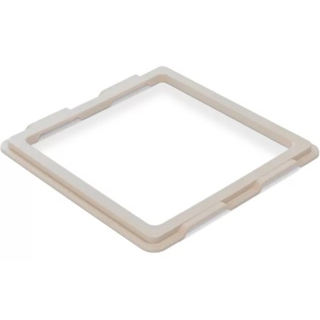 Marco adaptador para claraboyas para Ducato, Boxer, Jumper negro 28 x 28 cm MPK