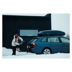 Caja trasera/portaequipaje Thule Onto 2 para barra de remolque 300 litros negro