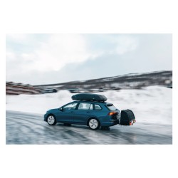 Caja trasera/portaequipaje Thule Onto 2 para barra de remolque 300 litros negro