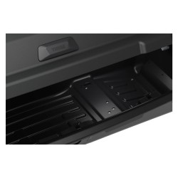 Caja trasera Thule Santu para portabicicletas compatible con Thule Epos/EasyFold 3/EasyFold XT con adaptador