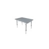 Folding table Bo-Camp adjustable height 100 x 70 x 70 cm