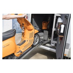 Portabicicletas trasero para garaje Weih-tec MotoMove 150 para 1 bicicleta