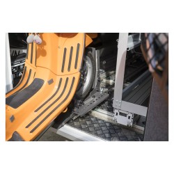 Portabicicletas trasero para garaje Weih-tec MotoMove 150 para 1 bicicleta