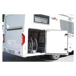 Portabicicletas Weih-tec Slide Move HG-250 para garaje trasero con capacidad para 2 bicicletas, apto para bicicletas eléctricas