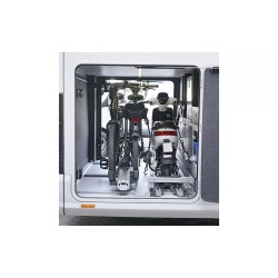 Portabicicletas Weih-tec Slide Move HG-250 para garaje trasero con capacidad para 2 bicicletas, apto para bicicletas eléctricas