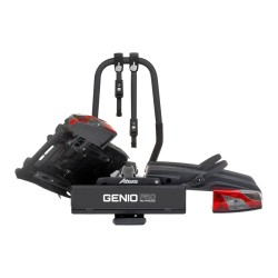 Portabicicletas trasero Atera Genio Pro 60 Advanced para 2 bicicletas, negro, apto para bicicletas eléctricas