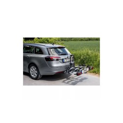 Barra de remolque portabicicletas Eufab Premium III para 3 bicicletas, adecuada para bicicletas eléctricas