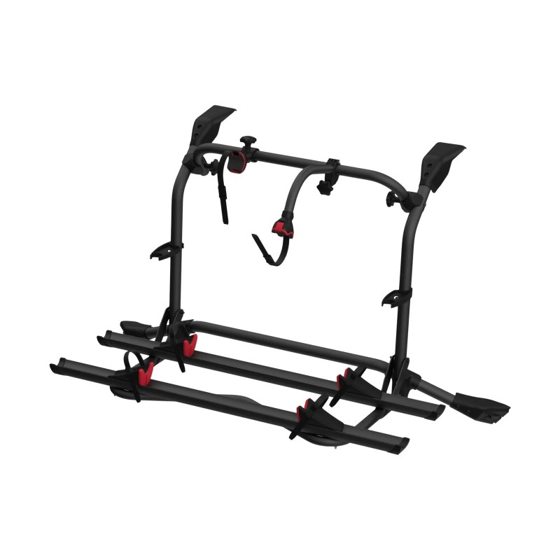 Portabicicletas Fiamma Carry-Bike VW T6 Pro para 4 bicicletas, apto para bicicletas eléctricas