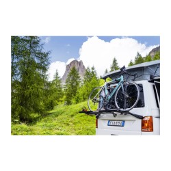 Portabicicletas Fiamma Carry-Bike VW T6 Pro para 4 bicicletas, apto para bicicletas eléctricas