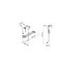 Portabicicletas Fiamma Carry-Bike VW T5 D / T6 D para 2 bicicletas, apto para bicicletas eléctricas (plateado)