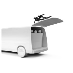 Portabicicletas para portón trasero Thule WanderWay para 2 bicicletas