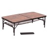 Bo-Camp Industrial aluminum folding table 120 x 60 cm