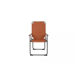 Silla abatible con reposabrazos de bambú XL arcilla Jefferson Industrial Bo-Camp