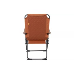 Silla abatible con reposabrazos de bambú XL arcilla Jefferson Industrial Bo-Camp