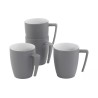 Juego de 4 tazas para 4 personas gris Gala Outwell