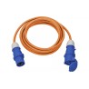 Cable de extensión para caravana con clavija y enchufe 5 m naranja Brennenstuhl