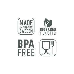 Kit de almuerzo de 8 piezas rosa pastel Light My Fire