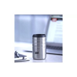 Esbit Majoris Taza Térmica con Apertura para Bebidas Acero Inoxidable Mate 280 ml