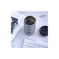 Esbit Majoris Taza Térmica con Apertura para Bebidas Acero Inoxidable Mate 280 ml