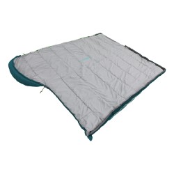 Saco de dormir tipo momia Outwell Campion Lux de 225 cm color verde azulado
