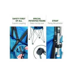 Trona plegable Baby Equifrime Action Brunner