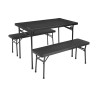 Mesa de pícnic con bancos juego 3 piezas Pemberton Outwell