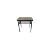Bo-Camp Industrial Tischgirlande mesa plegable 60 x 45 x 60 cm