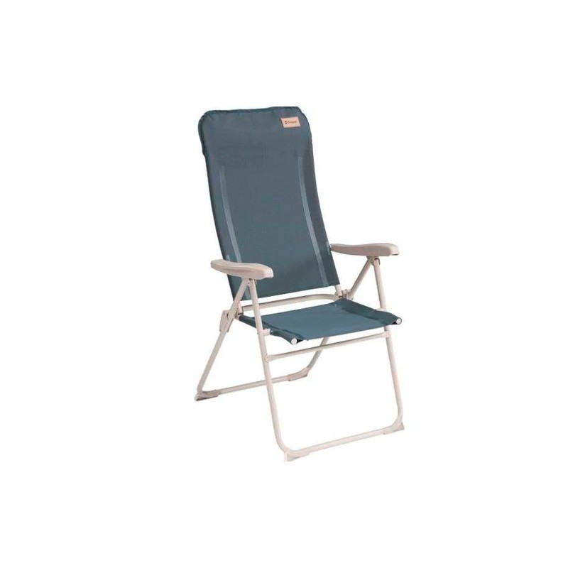 Silla plegable Outwell Cromer 73 × 61 × 119 cm azul océano