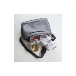 Fiambrera cuadrada 1 L beige Omada