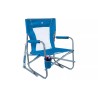 Mecedora de camping plegable Saybrook Blue Beach Rocker GCI