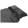 Funda para dormir Origin Outdoors Seda Ticking Gris Oscuro
