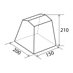 Tienda cocina 200 x 150 cm Coriander Brunner