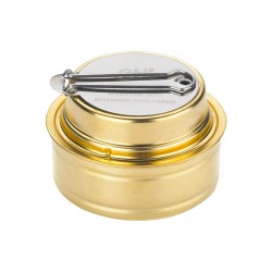 Juego de cocina compacta de camping sin revestimiento antiadherente aluminio anodizado duro 2.35L Spiritus Esbit