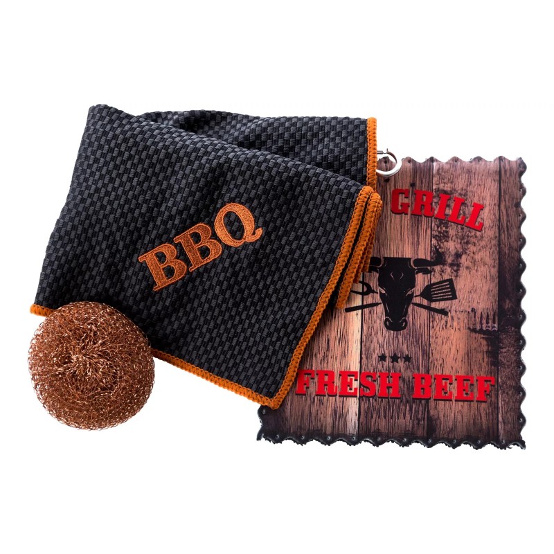 Set de limpieza para barbacoa 3 pzas. Rezi