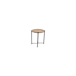Auxiliary table Bo-Camp Carnaby 32 x 32 x 36 cm beige