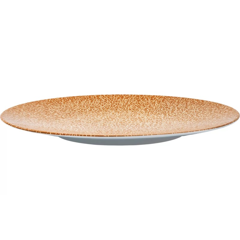 Juego de 2 platos llanos magnéticos naranja Silwy