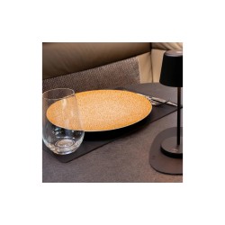 Juego de 2 platos llanos magnéticos naranja Silwy