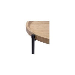 Table auxiliaire Bo-Camp Carnaby 32 x 32 x 36 cm beige