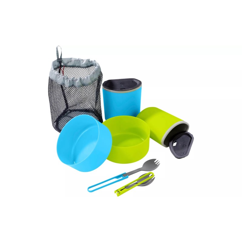Vajilla de camping de 6 piezas para 2 personas MessKit MSR