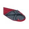 Saco de dormir High Peak Hyperion 1 M Mummy 210 x 80 cm rojo oscuro/gris