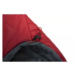 Saco de dormir High Peak Hyperion 1 M Mummy 210 x 80 cm rojo oscuro/gris