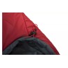 Saco de dormir High Peak Hyperion 1 M Mummy 210 x 80 cm rojo oscuro/gris