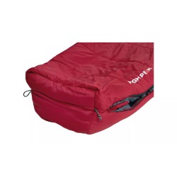 Saco de dormir High Peak Hyperion 1 M Mummy 210 x 80 cm rojo oscuro/gris